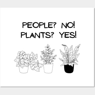 Plants Yes Posters and Art